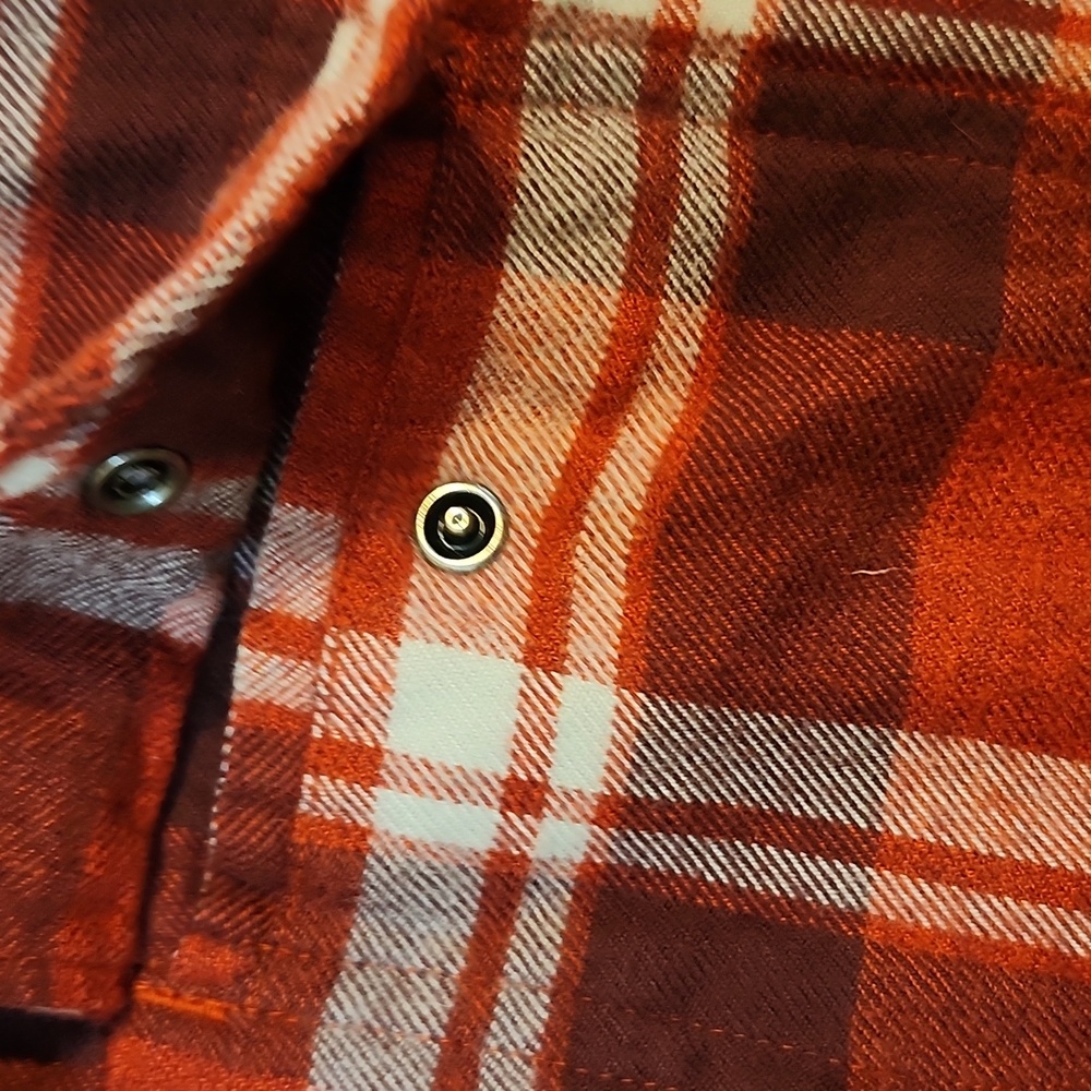 Columbia Plaid Flannel Shirt NEW - Picture 6 of 13